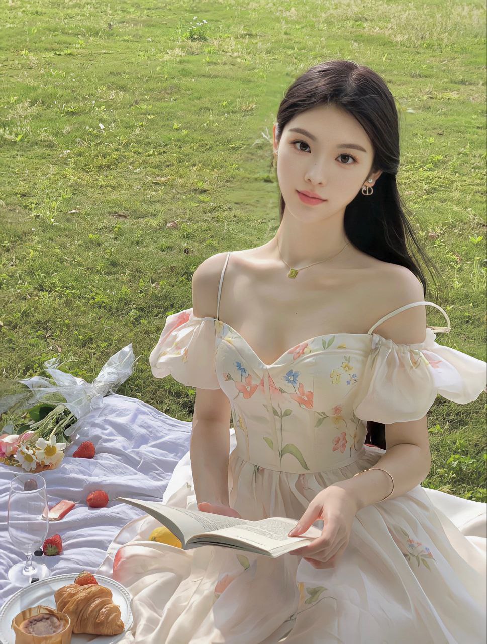 在读空乘留学生Fiorella