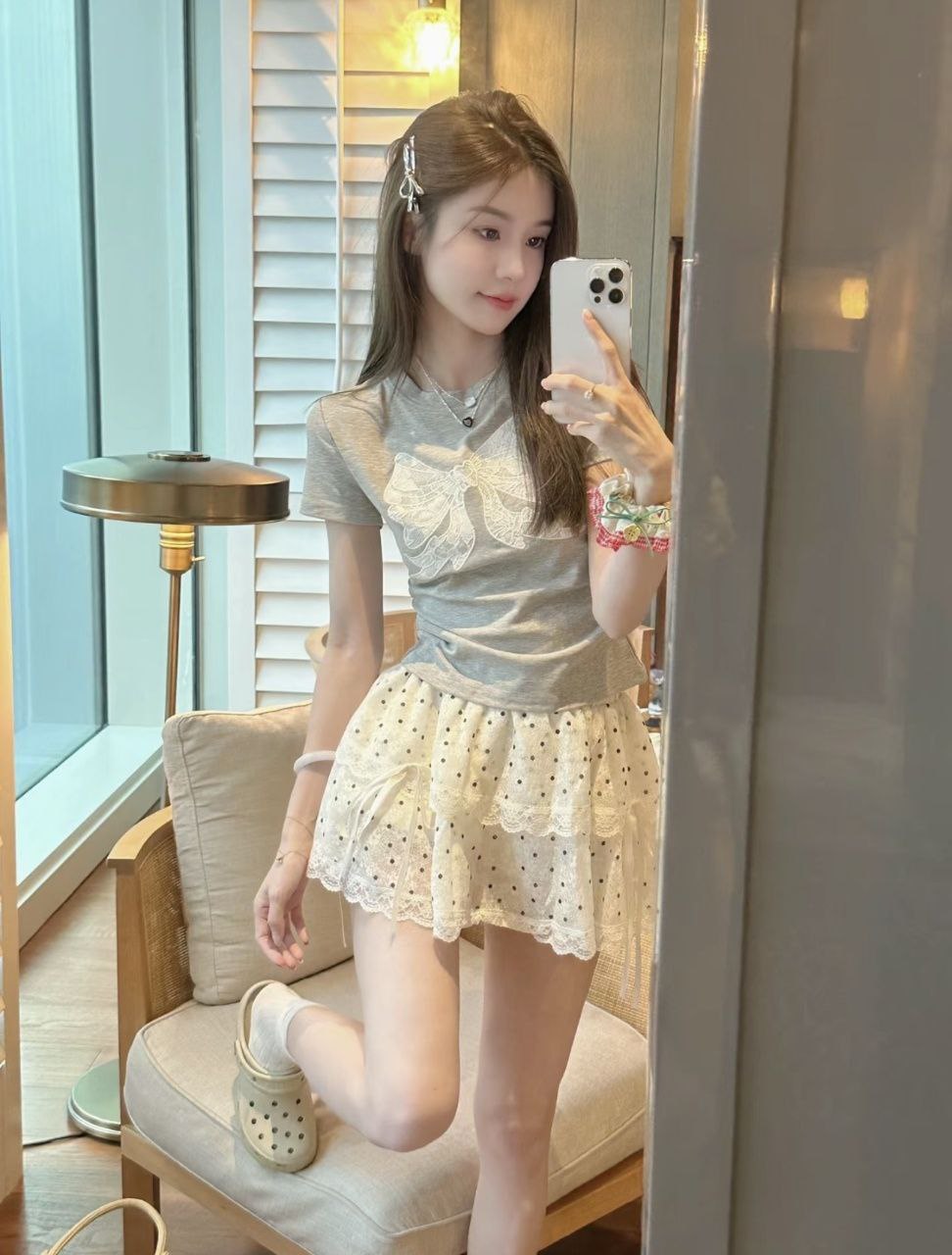 纯情校园风甜妹晗羽