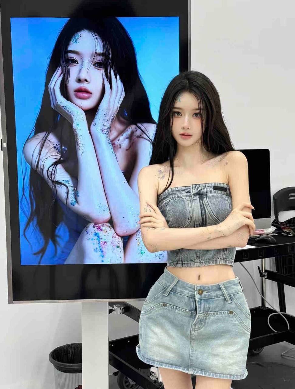 服装品牌签约模特Serilda