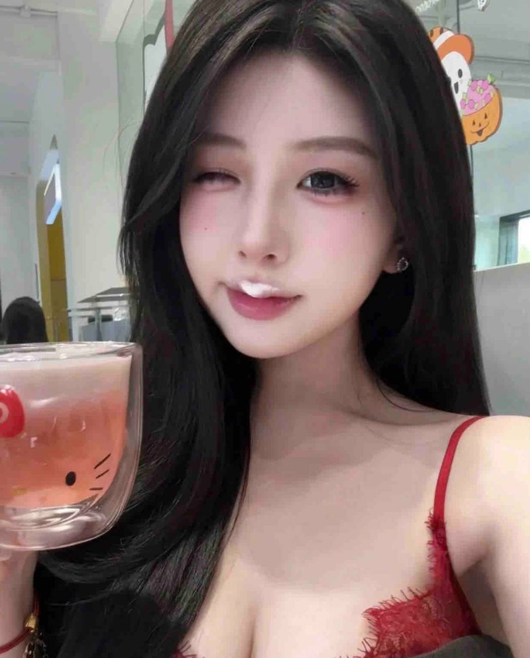 时尚平面模特栗子