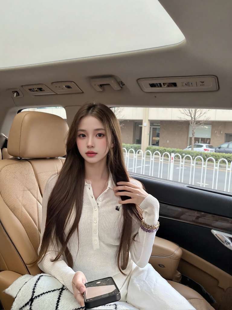 气质百变靓女Ferra