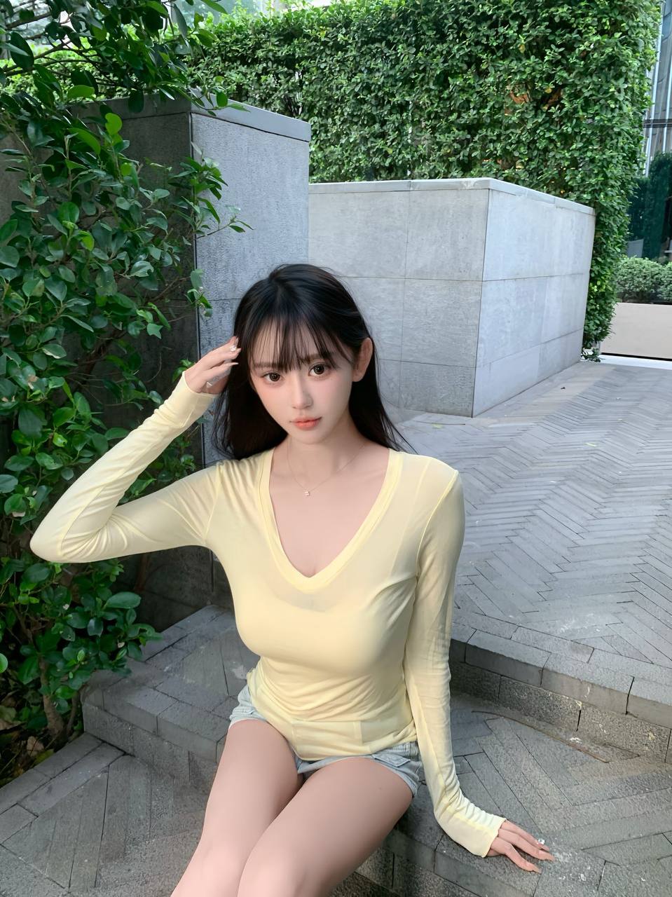 美腿天花板鹿鹿